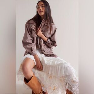 We The Free Arya Utility Jacket Size Medium NWOT